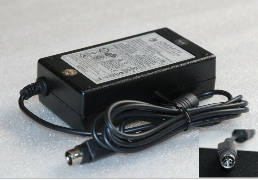 NEW Linearity LAD6019AB5 12V 5A AC Adapter for BARCO MFCD-1219 (TS) TFT LCD Monitor Ladekabel PSU Power Supply